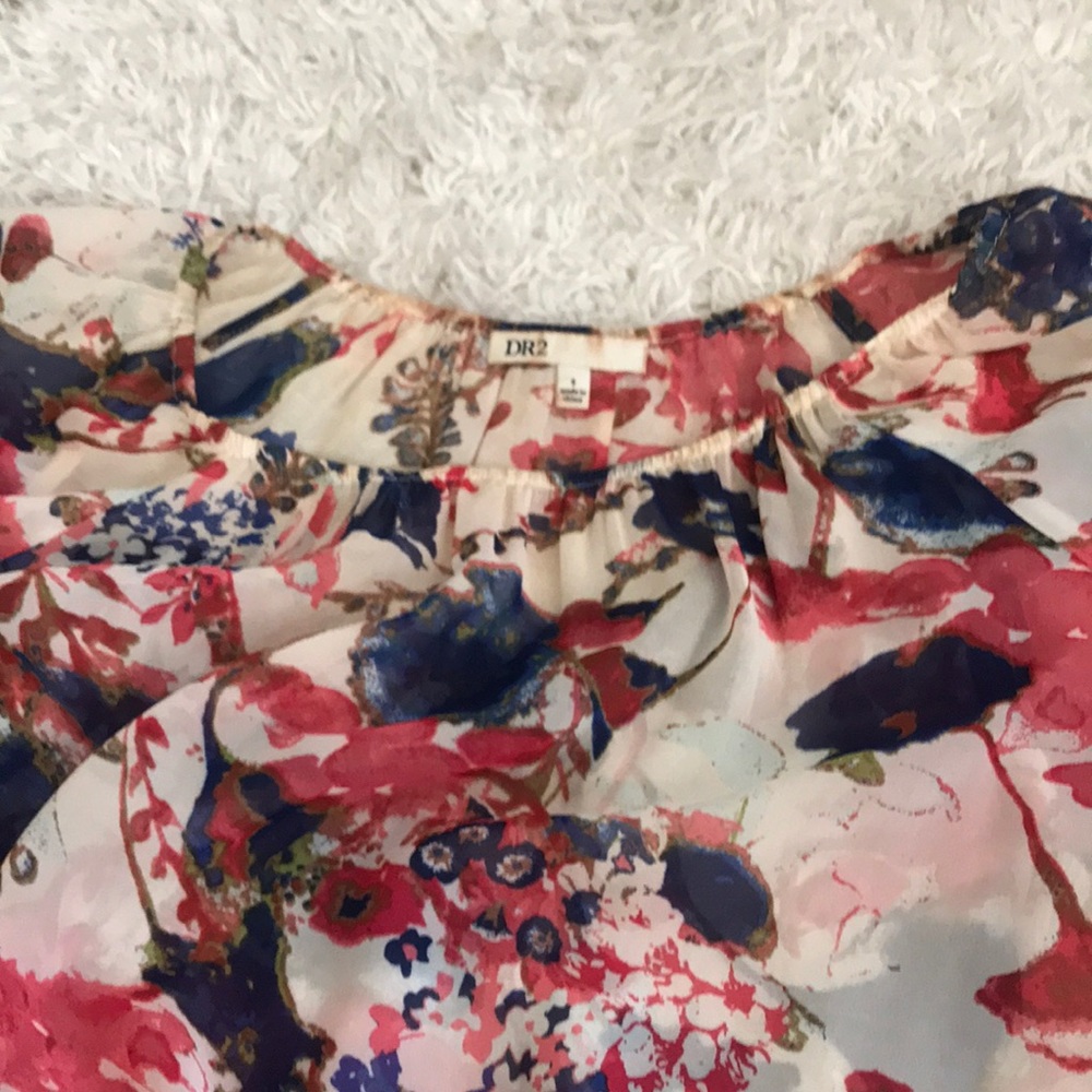 Floral dolman top - Picture 3 of 4